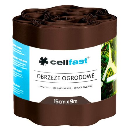 Obrzeże Ogrodowe Brązowe 15cm 9m Cellfast 30-012