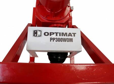 Optimat przemysłowa Peleciarka Granulator Paszy Peletu PP300WOM do ciągnika 300kg/h - Ø199 mm, peleciarki