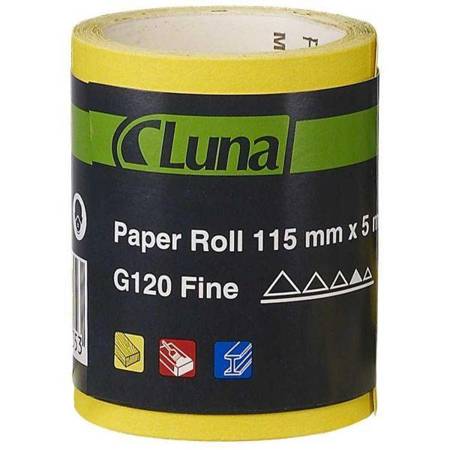 Papier ścierny w rolce 115x5 m K50 Luna 203460506