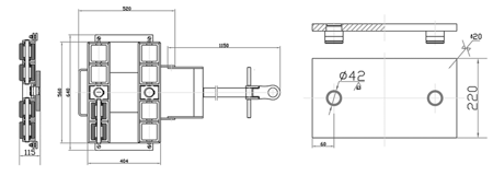 Platforma transportowa 6000kg Viber-System PT6