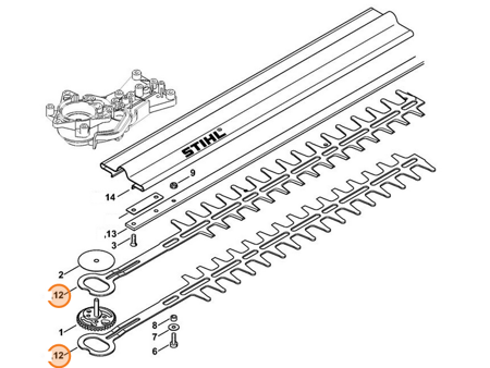 Stihl Ostrze Sekatora 4228-710-6051