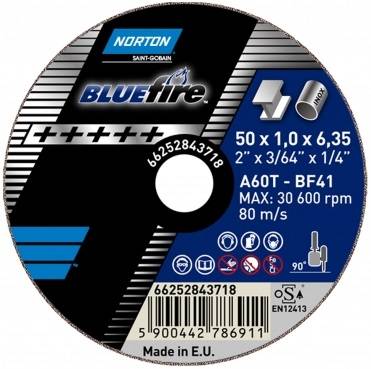 TARCZA DO STALI BLUE FIRE 76mm NORTON 66252828241