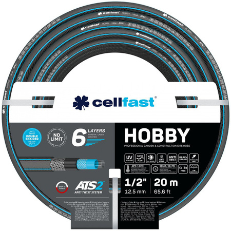 Wąż Ogrodowy Hobby ATS2 1/2'' 20m Cellfast 16-202