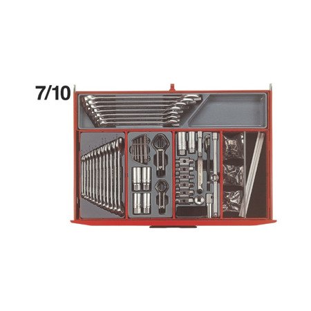 Wózek narzędziowy 715 elementów Teng Tools 10624-0203 