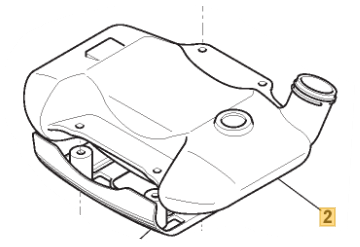 ZBIORNIK PALIWA SBK53 STIGA 118801893/0