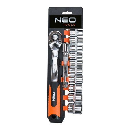 Zestaw kluczy nasadowych 3/8" 12 el NEO Tools 08-653