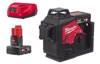 LASER ZIELONY 3-PŁASZCZYZNOWY MILWAUKEE 4933478102