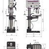 Wiertarka Słupowa DH 45G 400V Optimum 3034255