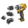 Wiertarko-wkrętarka z wymiennymi głowicami 12V XR DeWalt  DCD703NT